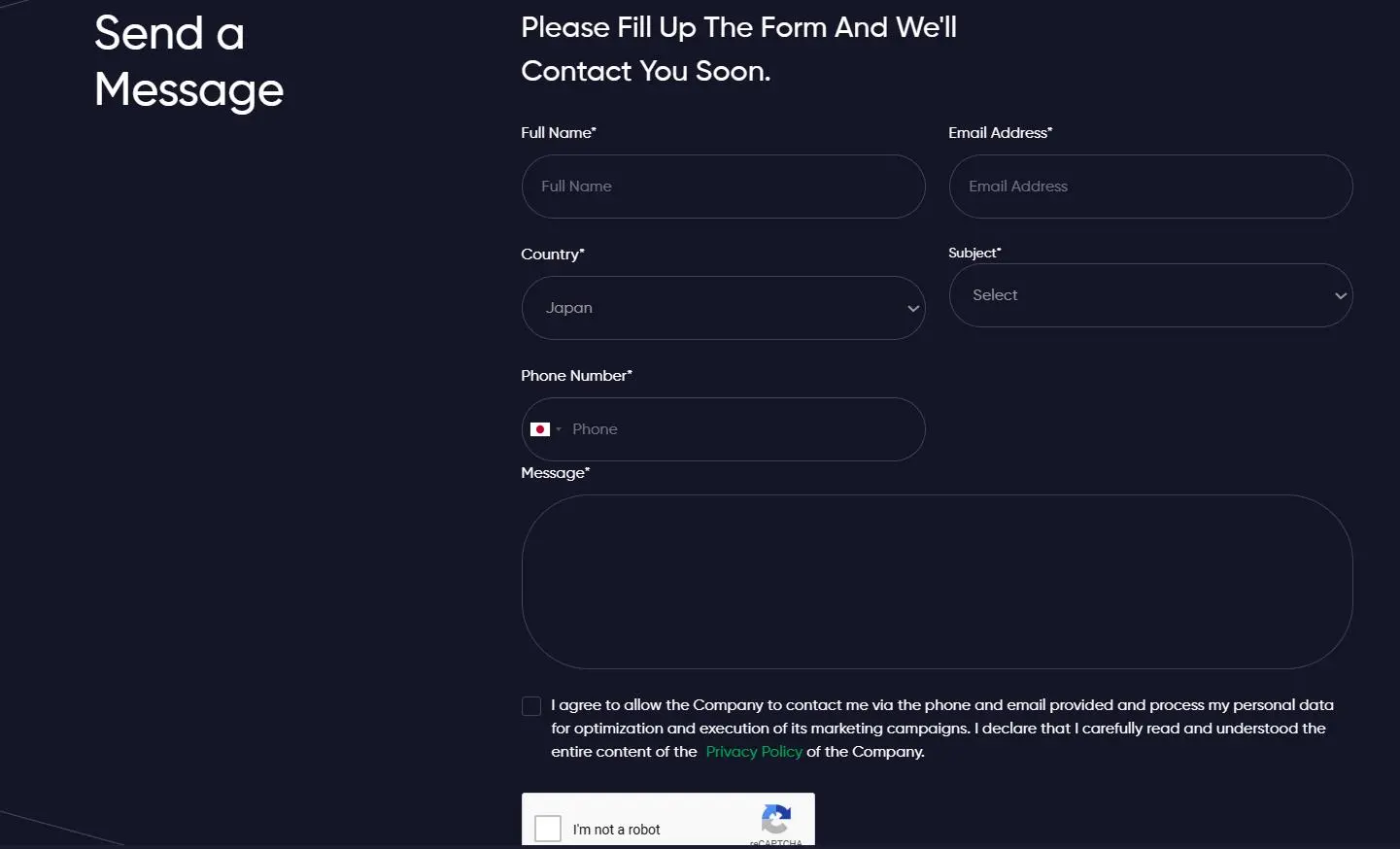 Contact form