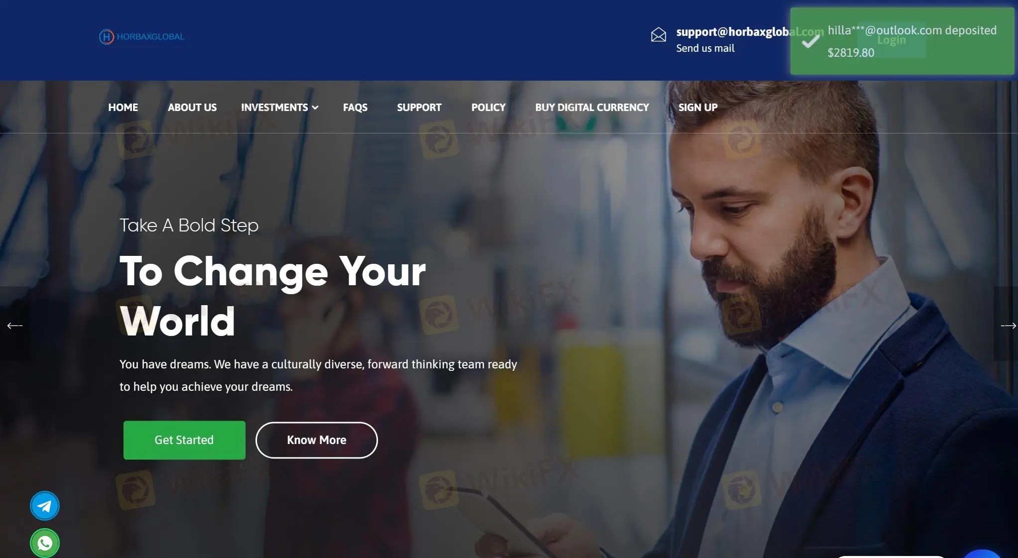 Overview of horbaxglobal.com