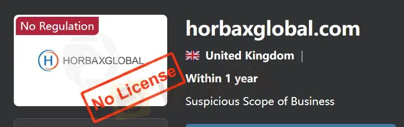 horbaxglobal.com是否合法? horbaxglobal.com是否合法?