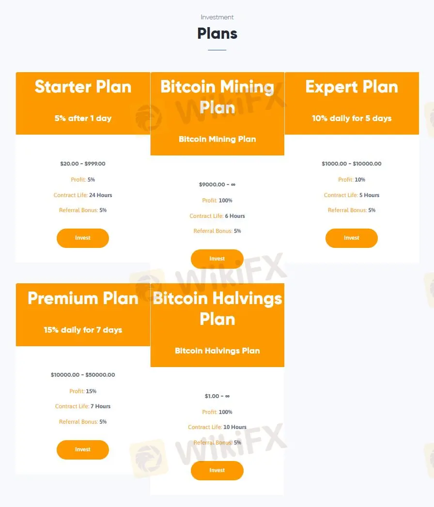 投资计划 投资计划