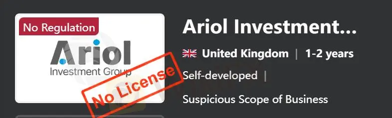 Is Ariol Investment Group legit or a scam?