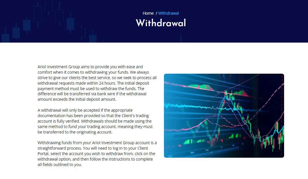 Deposit & Withdrawal Deposit & Withdrawal