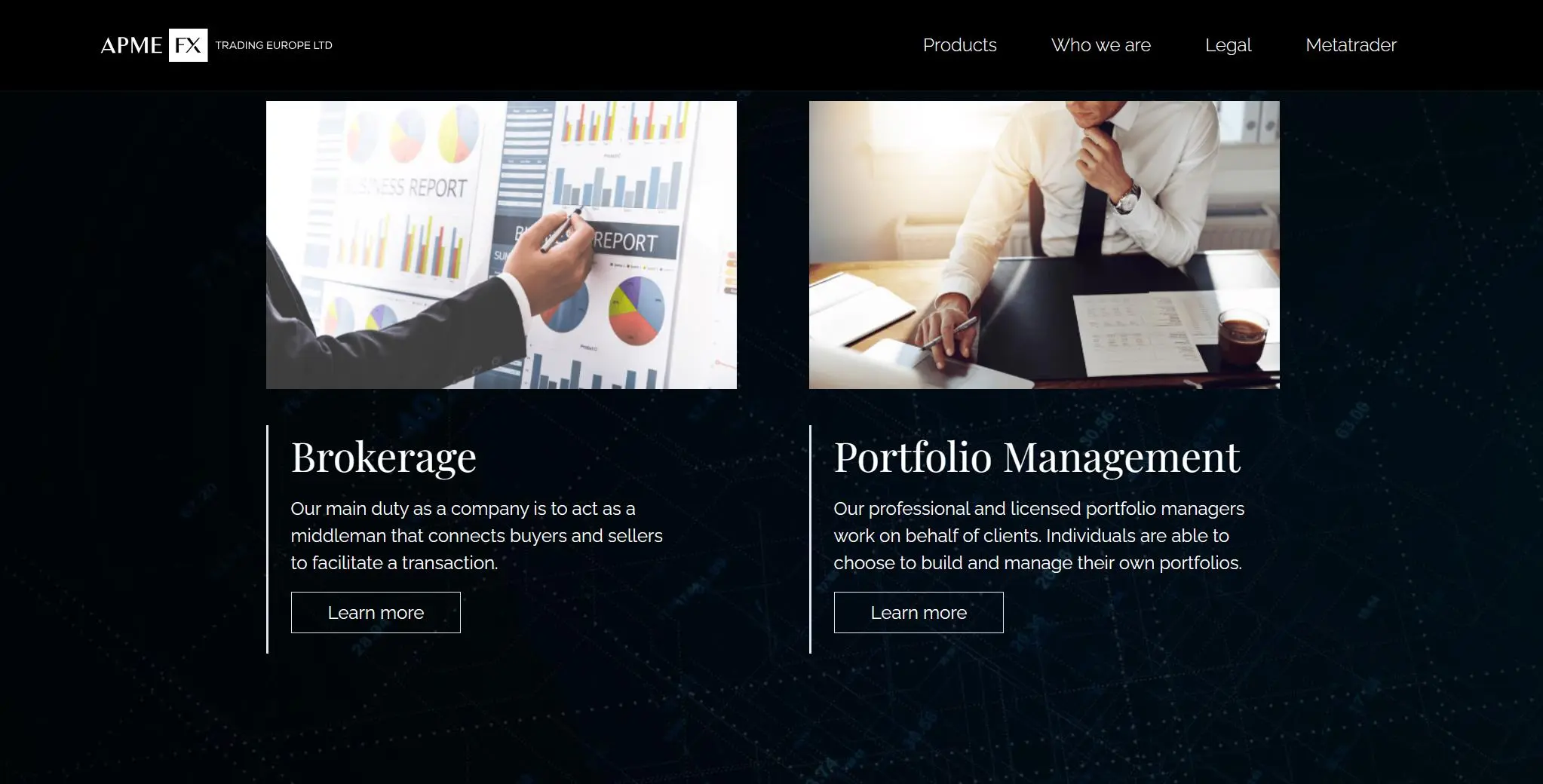 Overview of APME FX