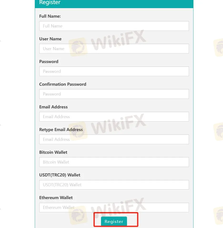 填写个人详细信息