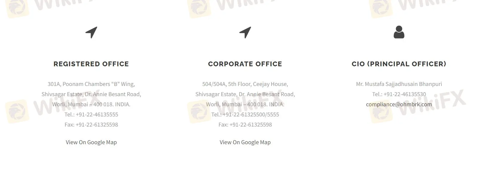Registered and Corporate Offices: