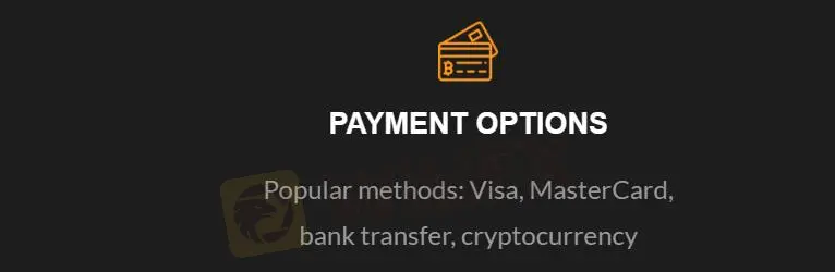 Payment options Payment options