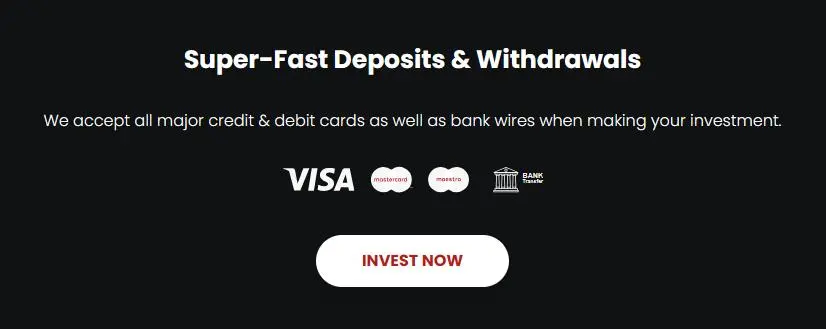 Deposit & Withdrawal 