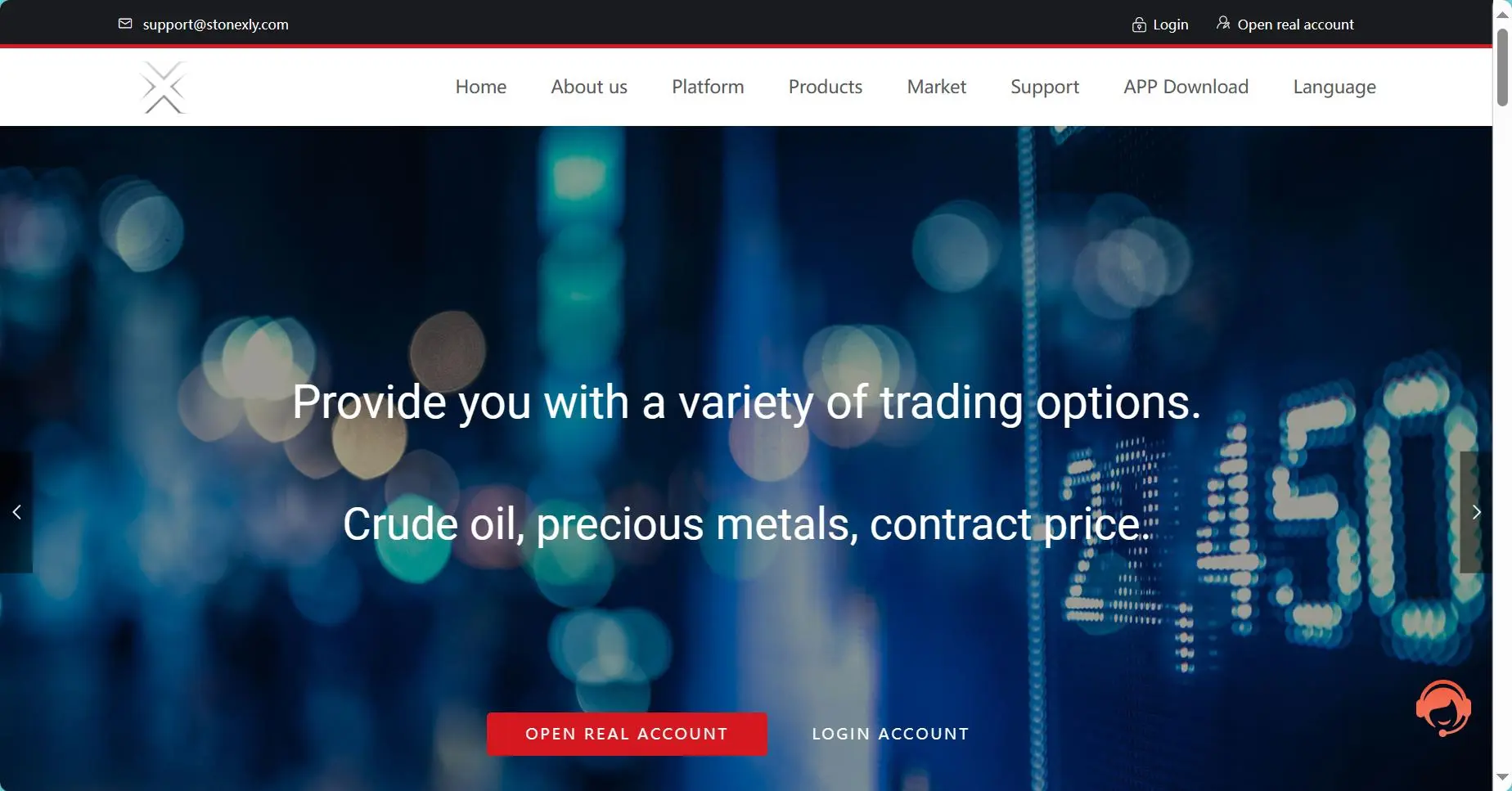 Stone Xs homepage