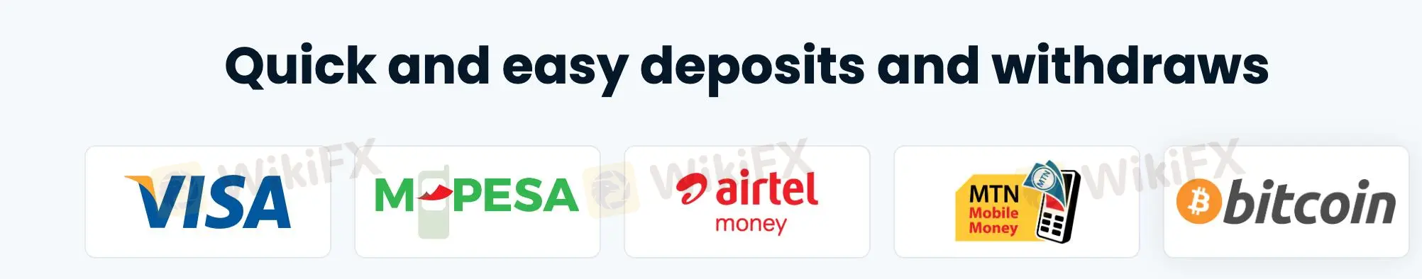 Deposit & Withdrawal