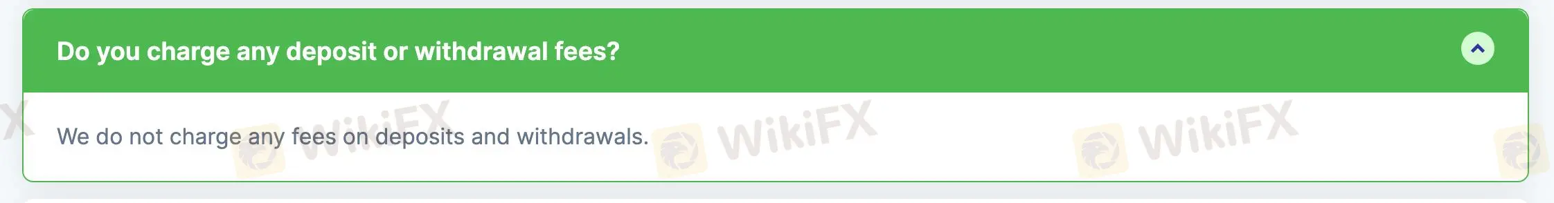 Deposit & Withdrawal