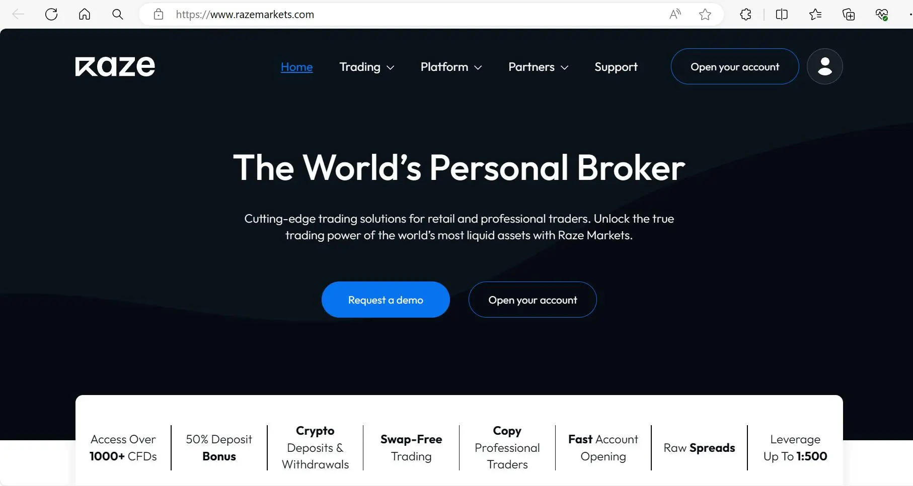 Raze Markets 的主页