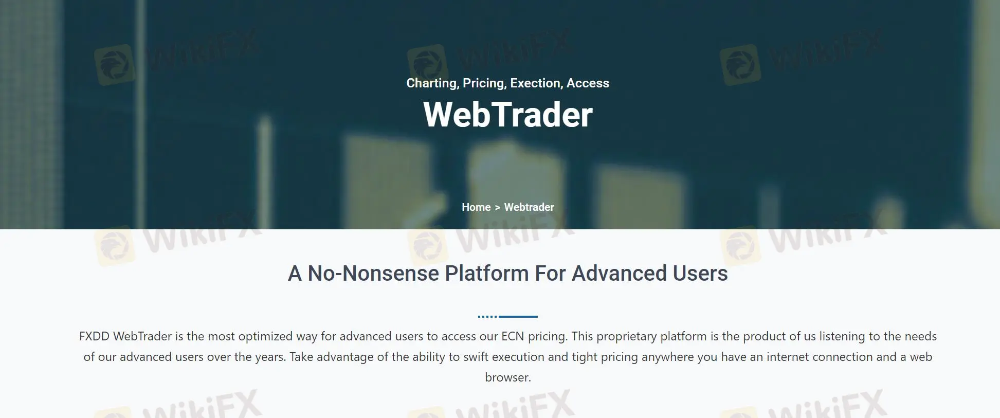 Plateforme de trading