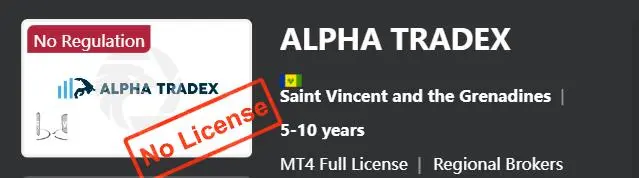 Is ALPHA TRADEX legit or a scam?