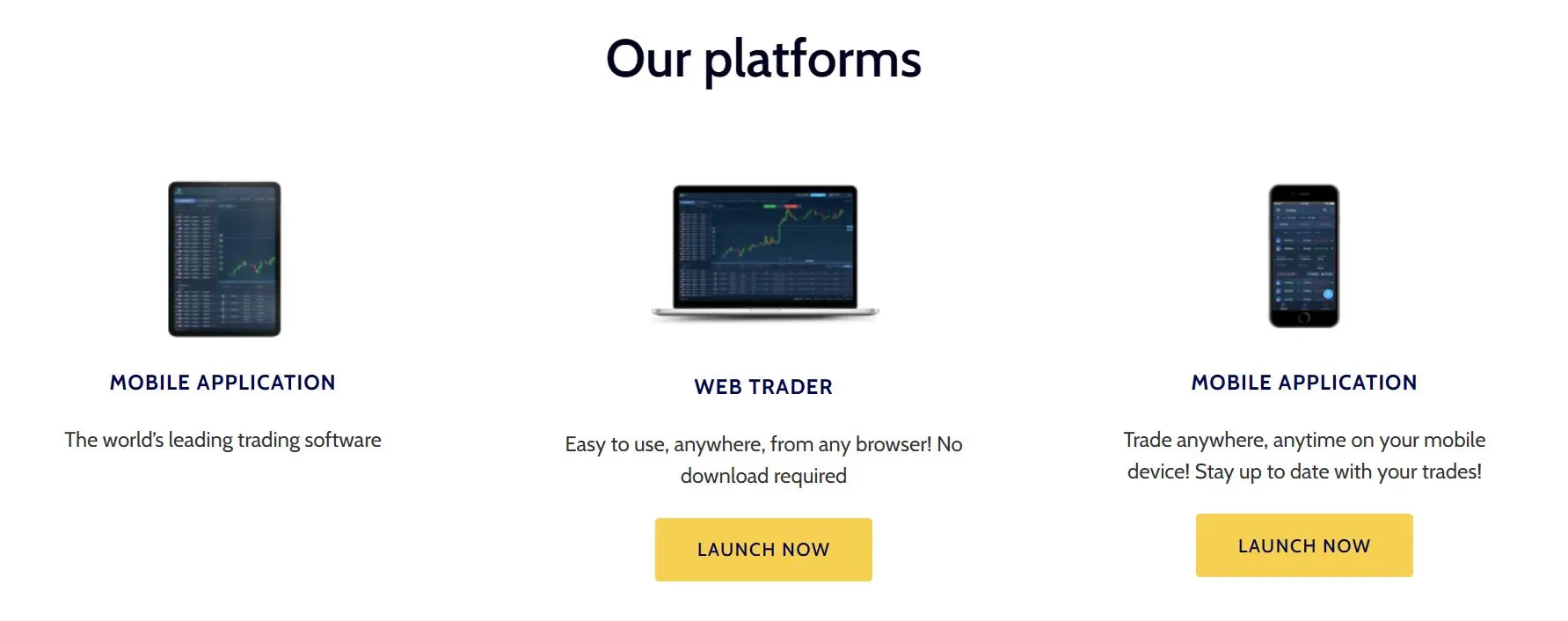 Trading Platforms
