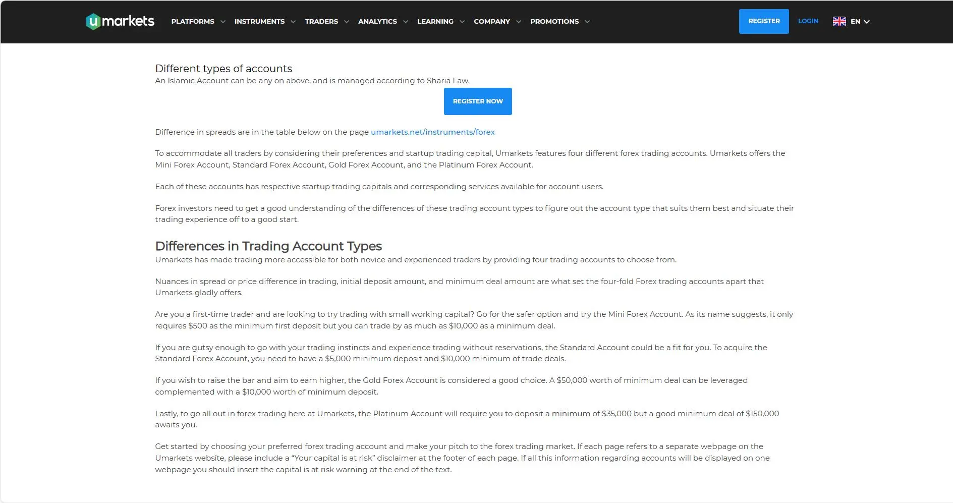 Account Types