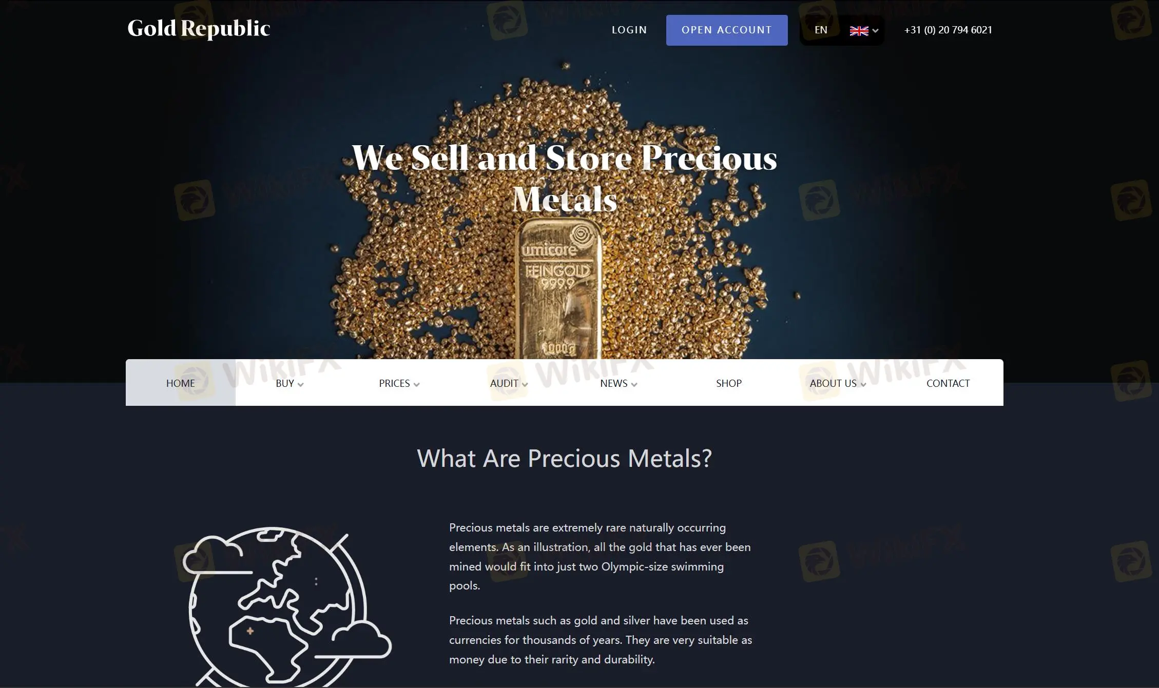 Overview of GoldRepublic