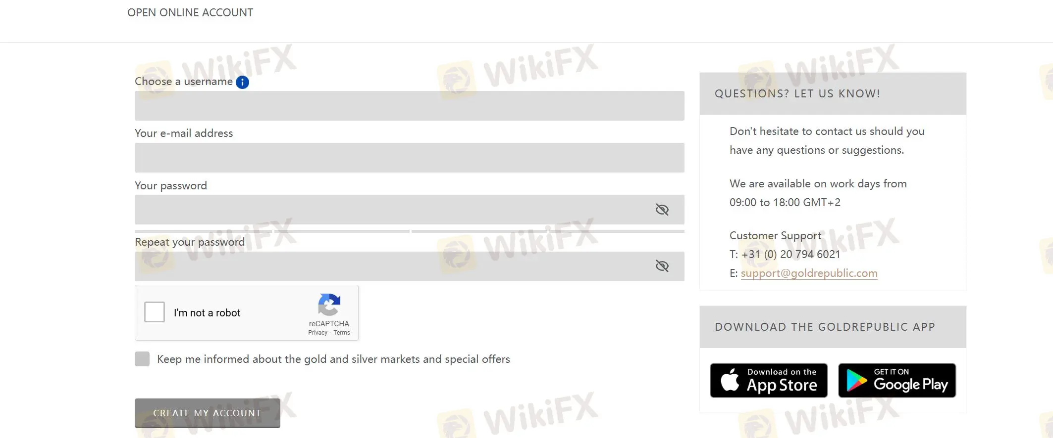 Account Opening Process