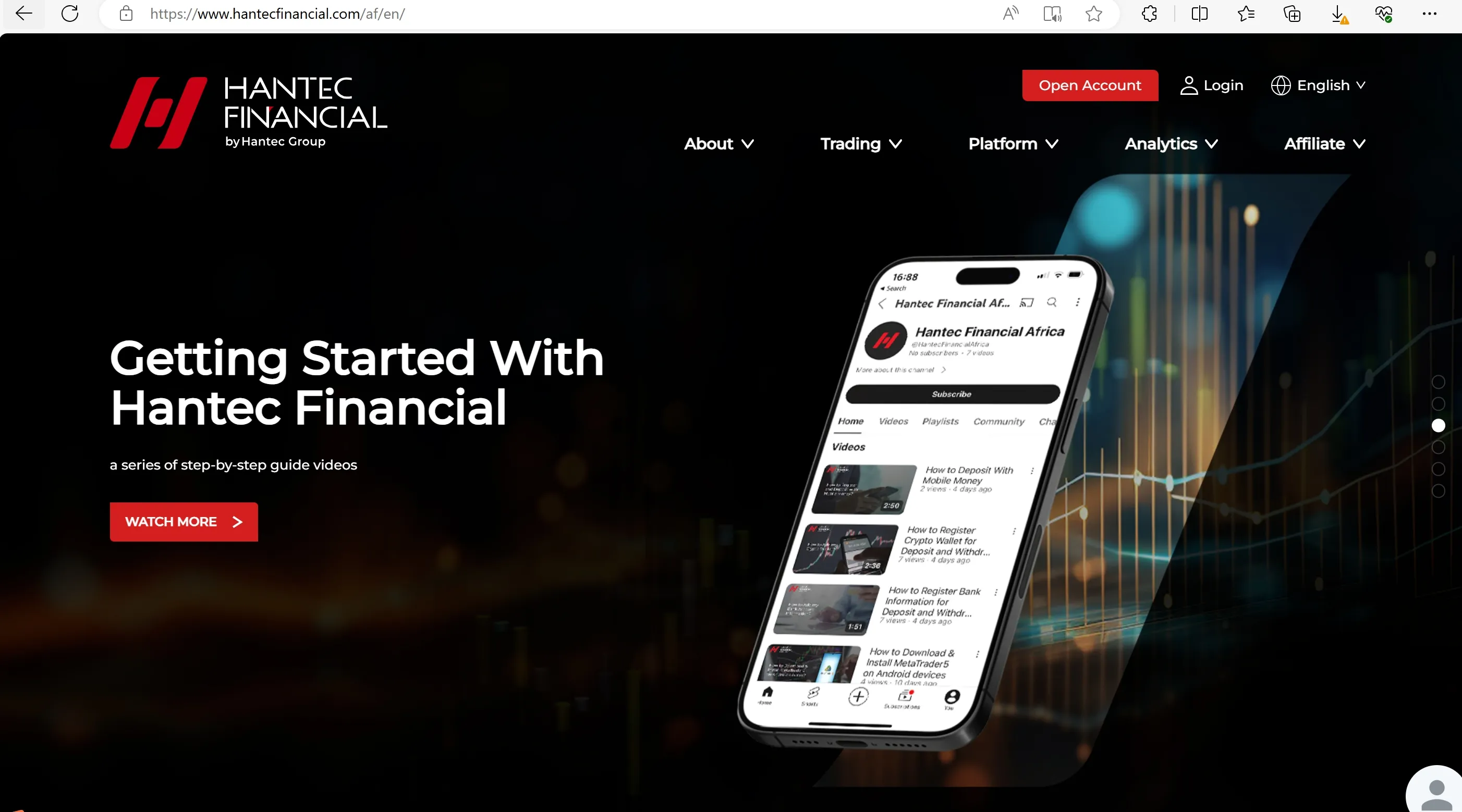 Hantec's homepage
