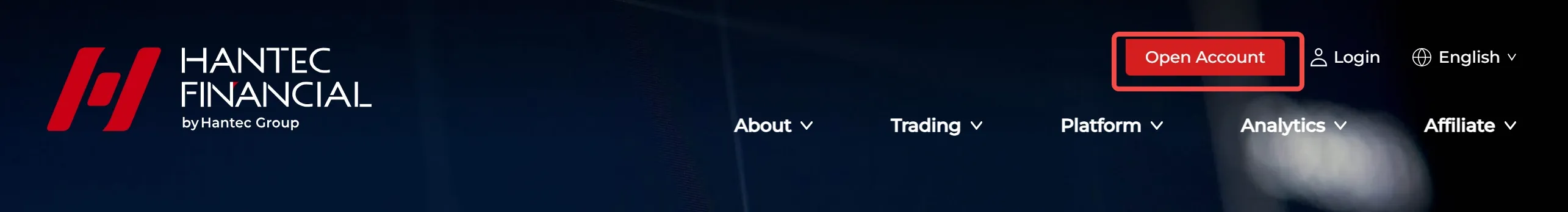 click the 'Open Account' button