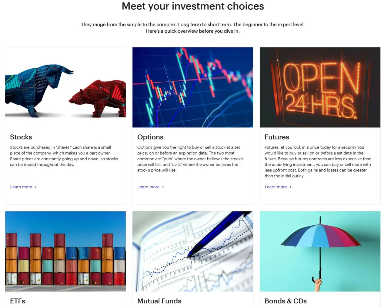 Market Instruments