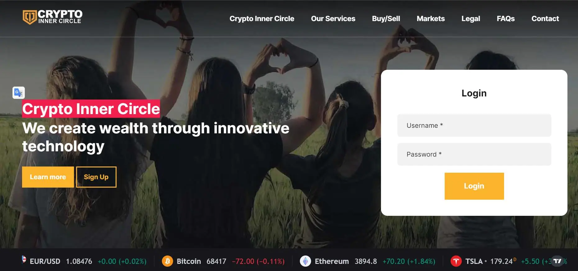 Overview of Crypto Inner Circle Overview of Crypto Inner Circle