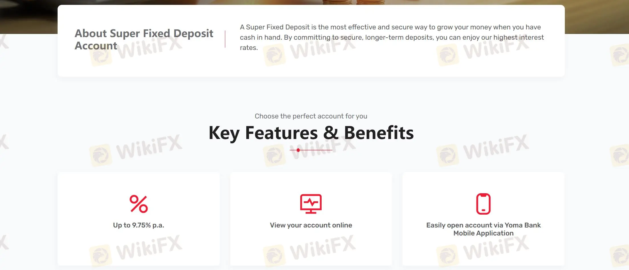 Super Fixed Deposit Accounts
