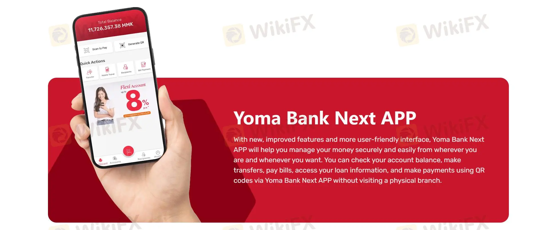 Yoma Bank Next移动应用程序