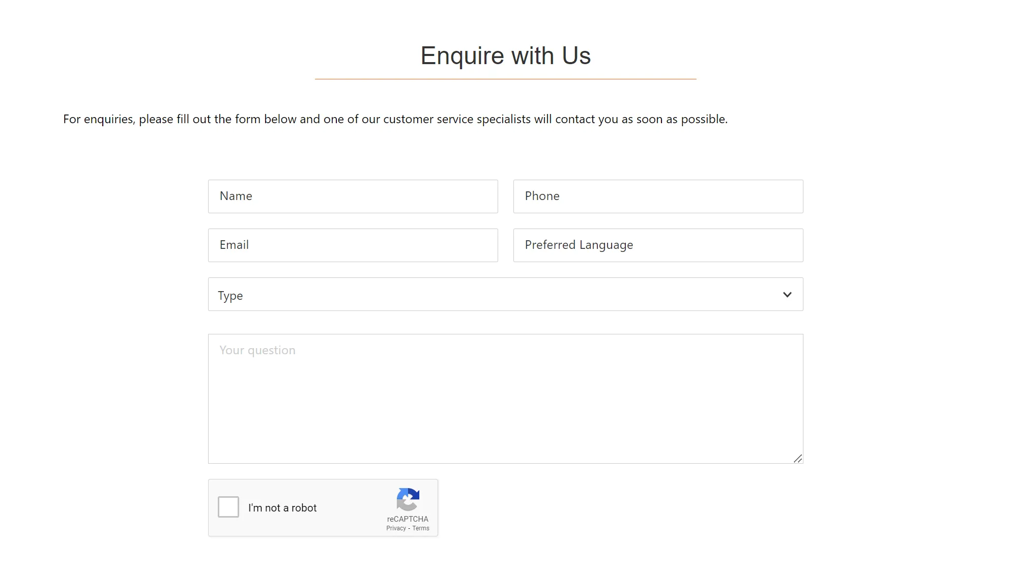 customer service 