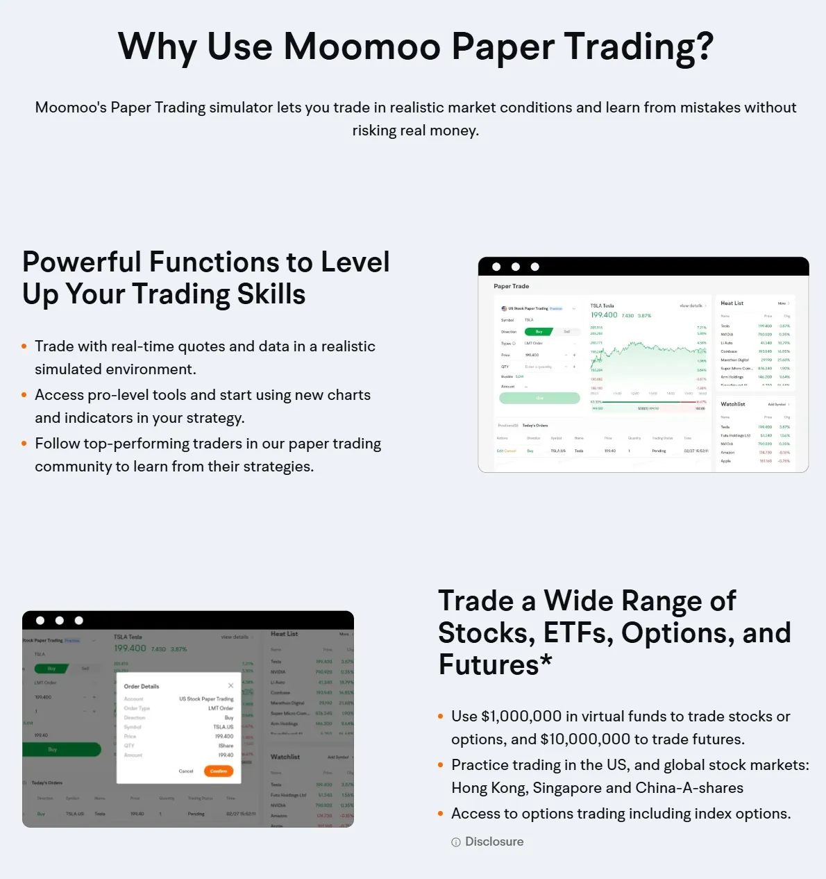 Paper trading