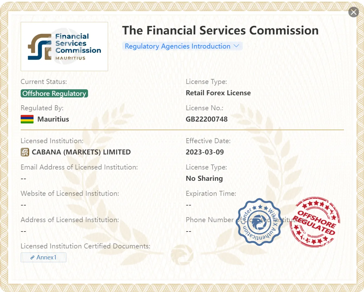 Regulatory Status