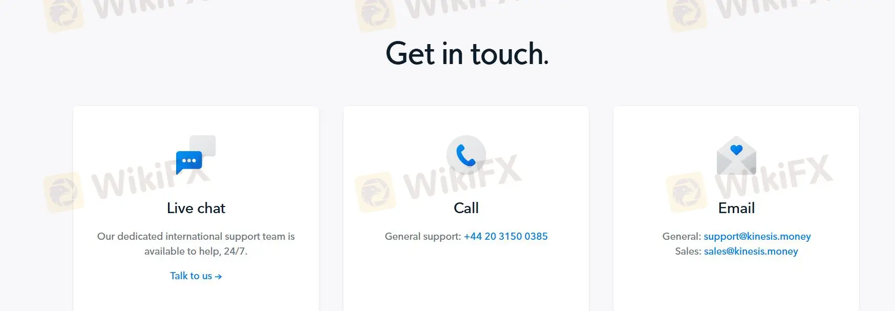 Contact info Contact info