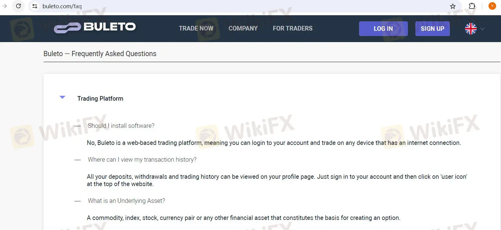 Trading Platforms