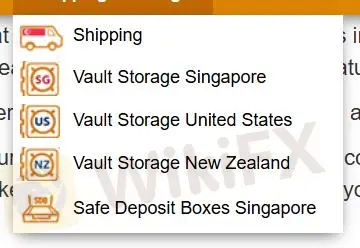 Shipping and vault storage solutions