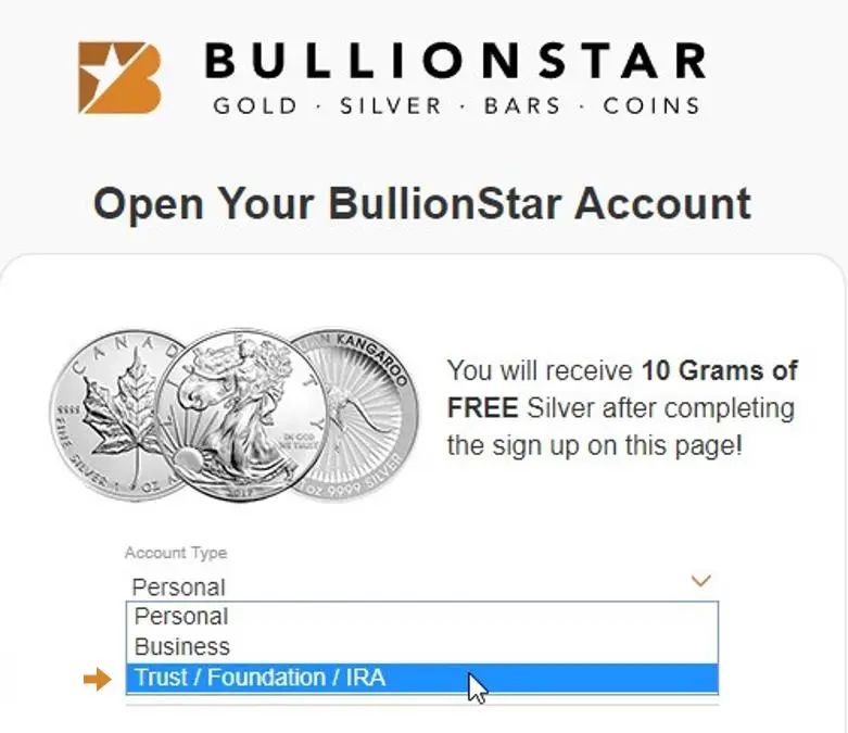 Precious Metals IRA Account