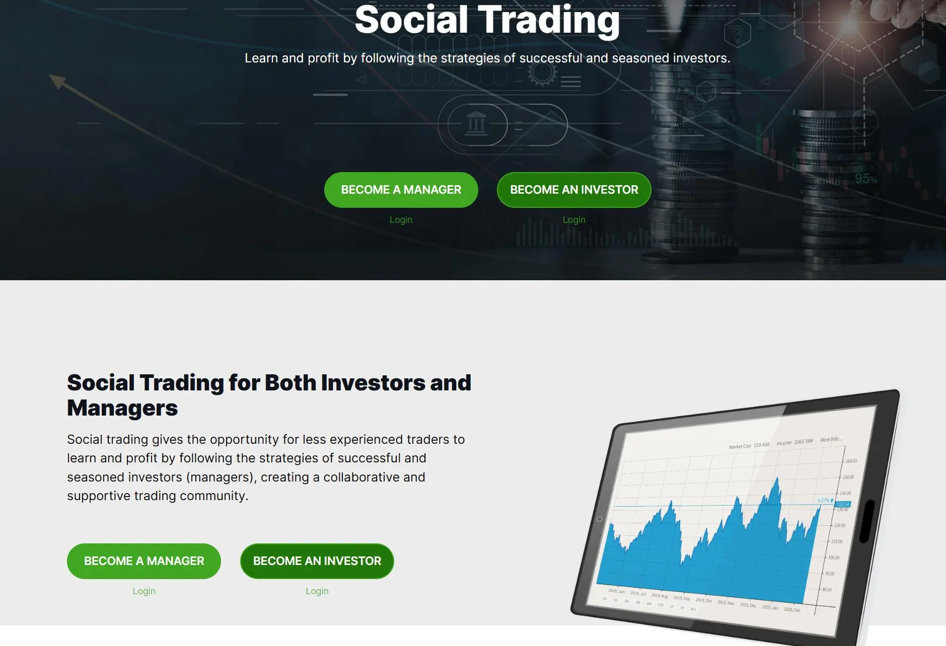 Social trading