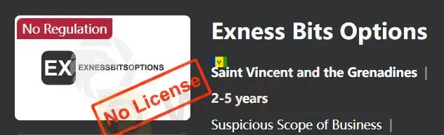 Is Exness Bits Options Legit?