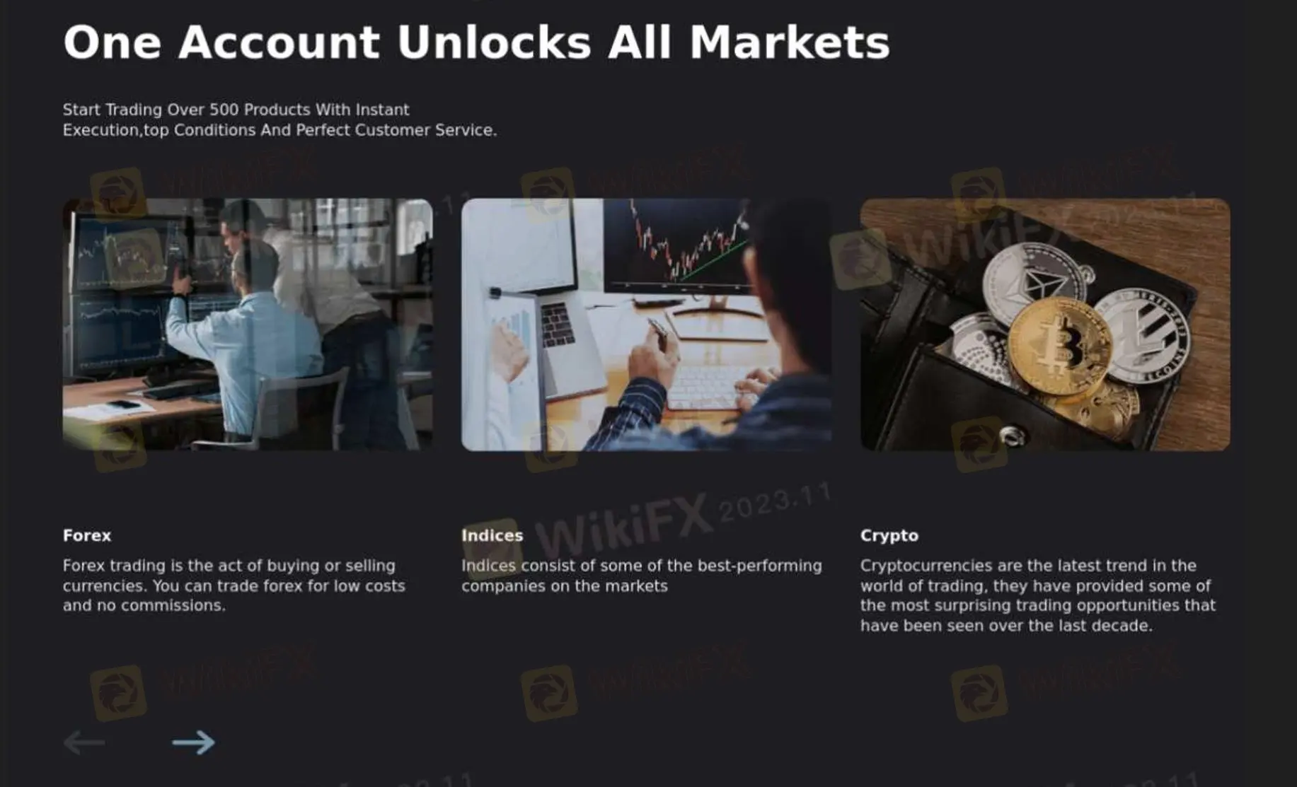 ما يمكنني التداول به على GoldCapital24؟