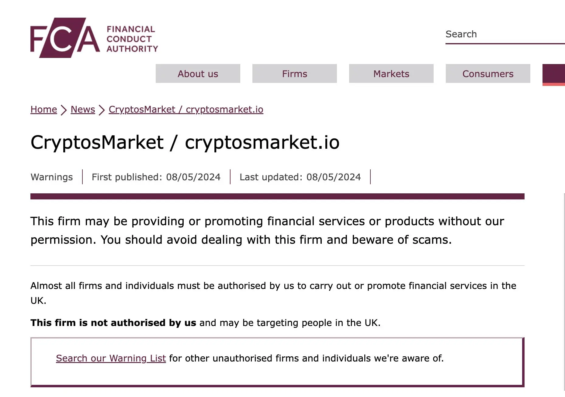 Is CryptosMarket. Legit?