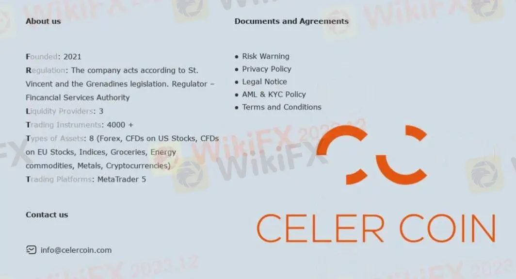 ภาพรวมของ Celer Coin