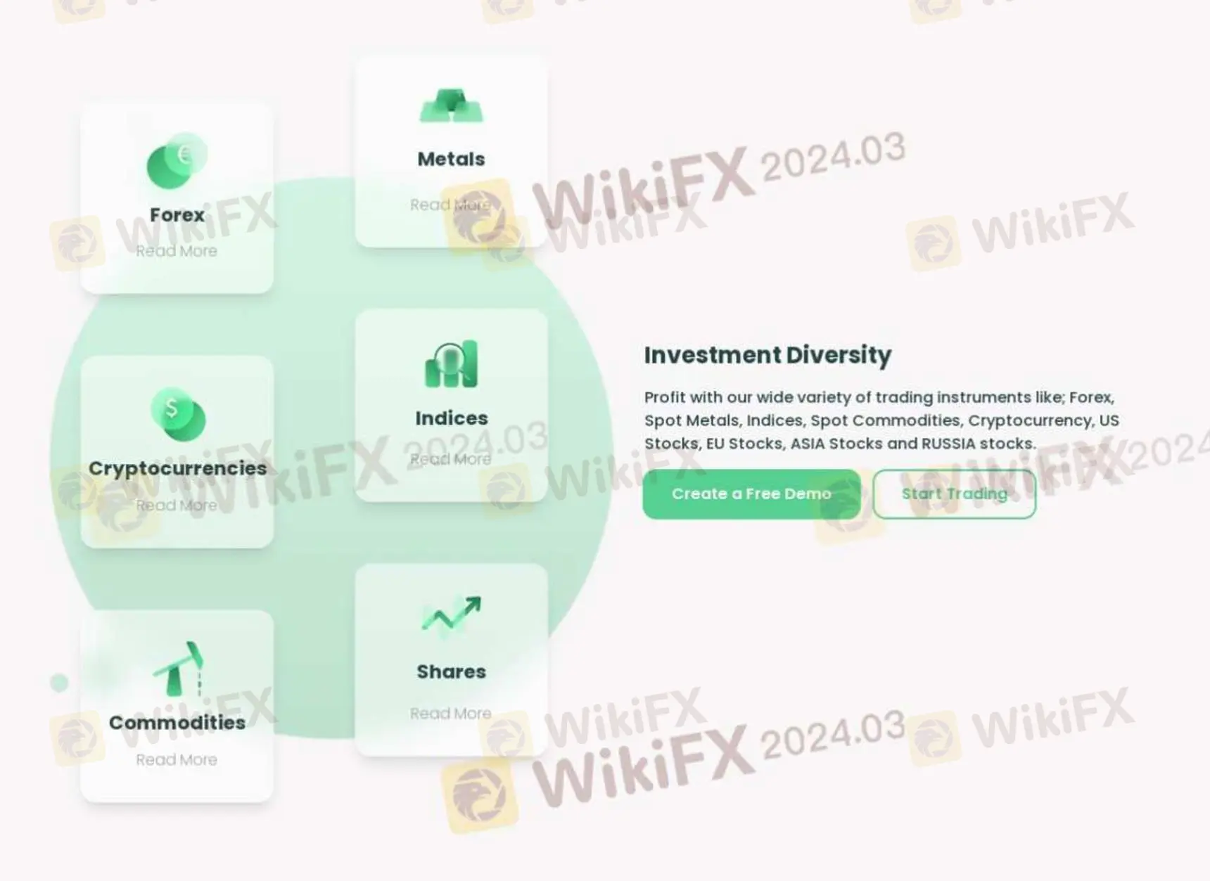 ¿Qué puedo operar en ENTFOREX?