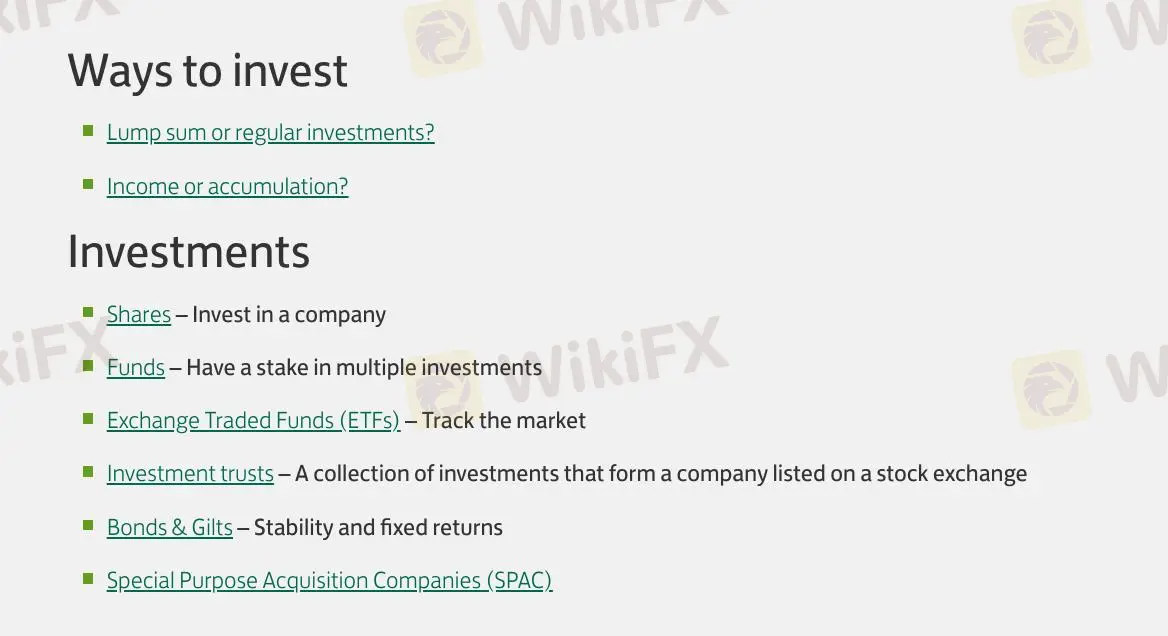Market Instruments