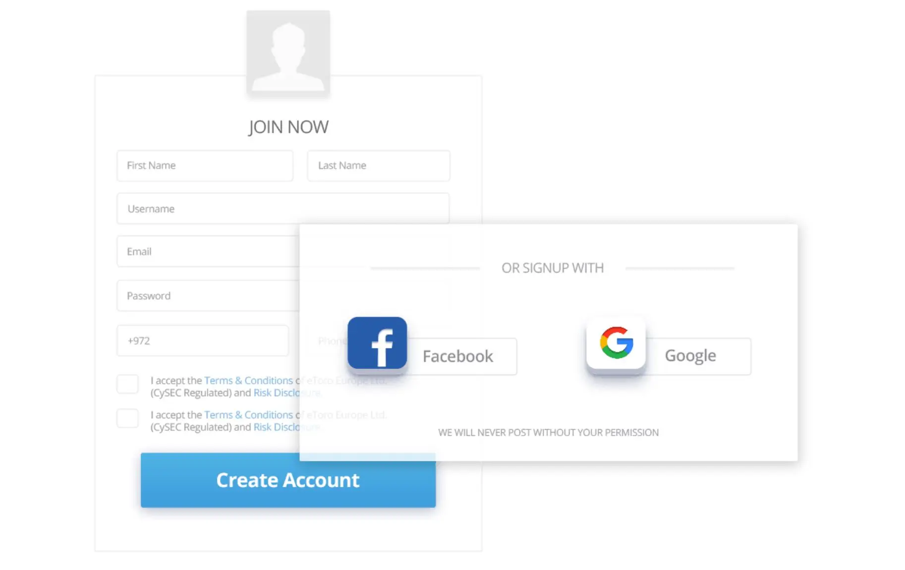 fill in required info fill in required info