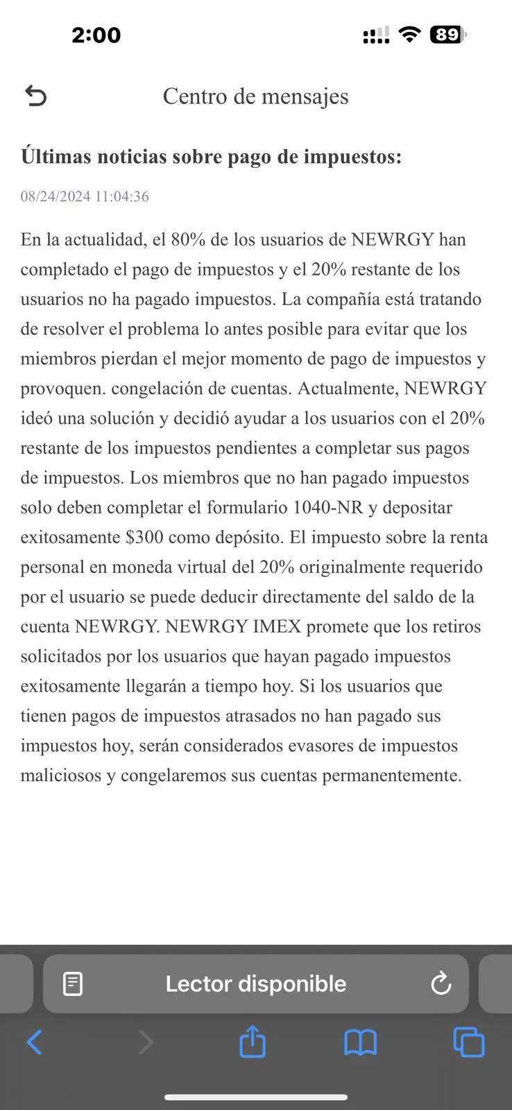 Comunicado Nuevo.jpeg Comunicado Nuevo.jpeg