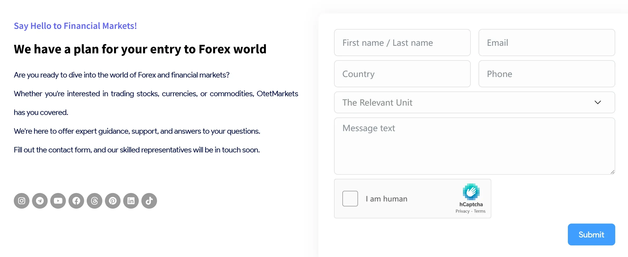 Contact form