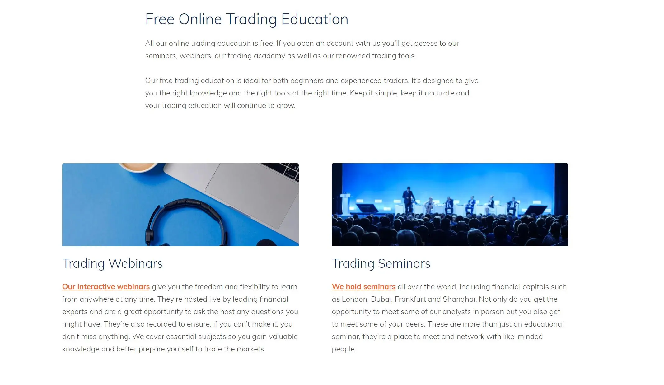 Free online trading education