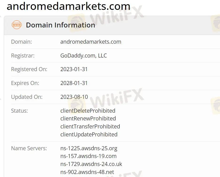 Andromeda Markets의 신뢰성