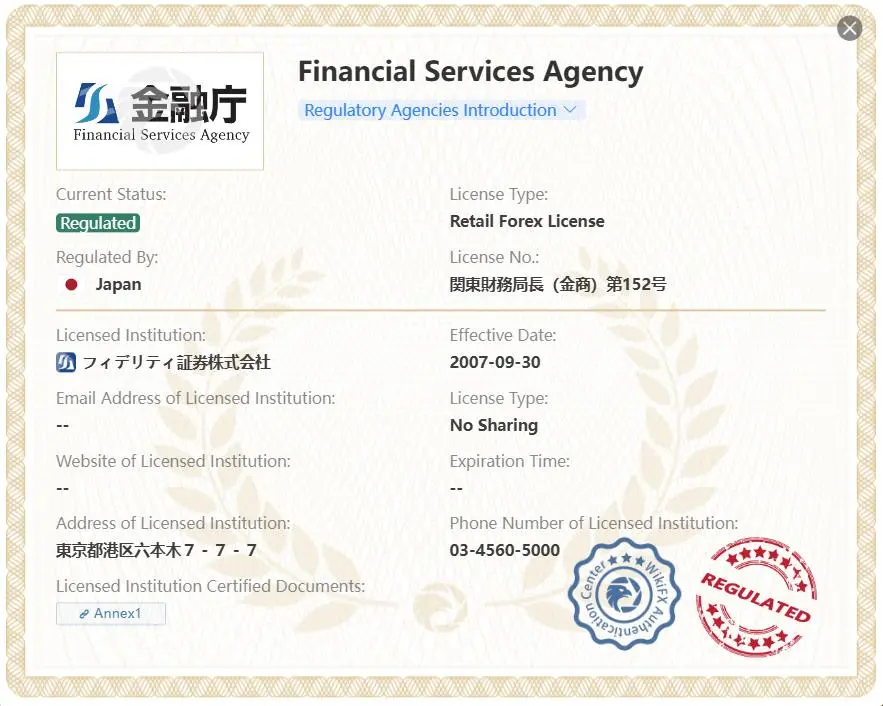 License and Regulatory Status License and Regulatory Status