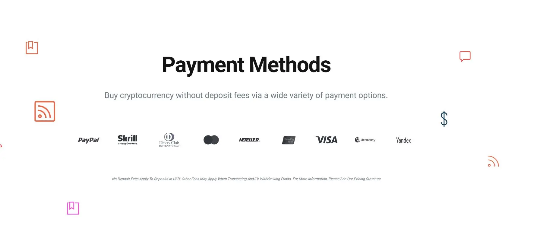 Payment methods