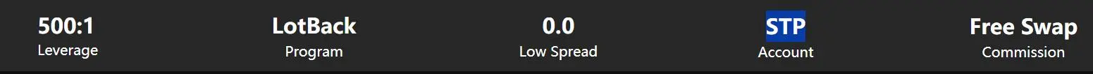 Trading conditions