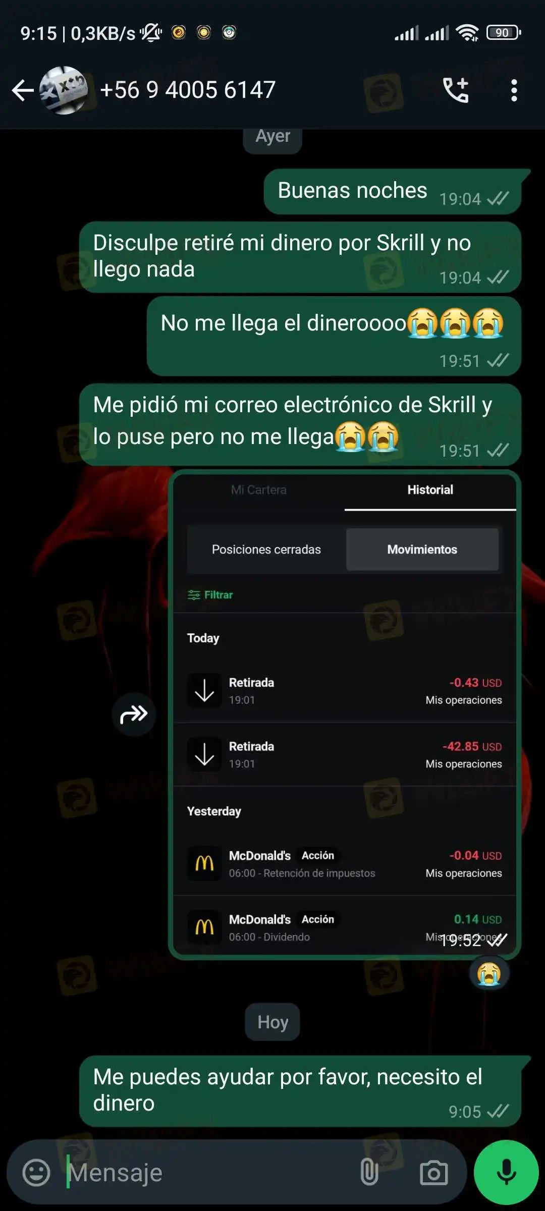 ¿Cuánto tiempo tarda en llegar un retiro desde XTB? ¿Cuánto tiempo tarda en llegar un retiro desde XTB?